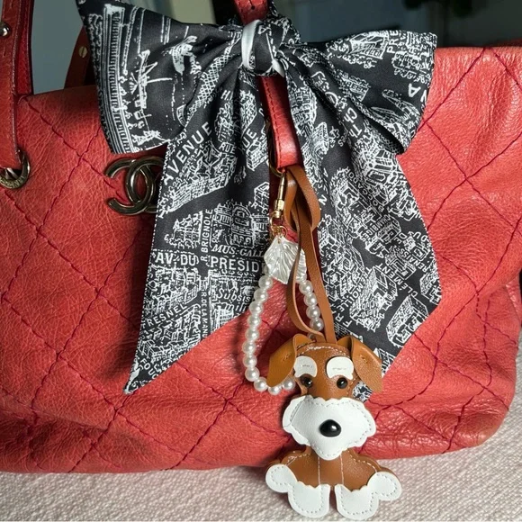 Paris Twilly Set & Dog Bag Charm - Picture 1 of 12
